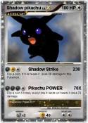 Shadow pikachu