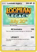 Loomain legacy
