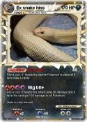 Ex snake hiss