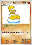 Homer J Simpson
