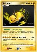 Raichu ex