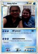 Abby &Zoe