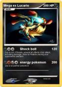 Mega ex Lucario