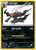 Dark night