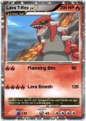 Lava T-Rex