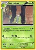 Foot Lettuce