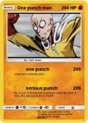 One punch man