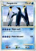 Penguin trio