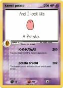 kawaii potato