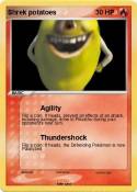 Shrek potatoes