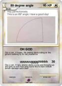89 degree angle