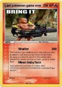 Last pokemon