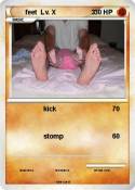 feet Lv. X 3