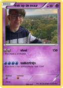 vlek op de muur
