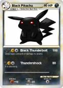 Black Pikachu