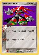 Knuckles métal