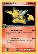 m pikachu EX