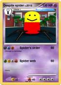 Despite spider