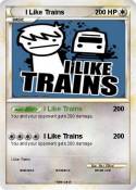 I Like Trains