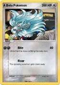 A Beta Pokemon