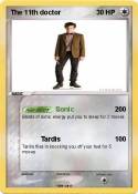 The 11th doctor