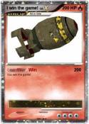 I win the game!
