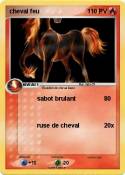 cheval feu