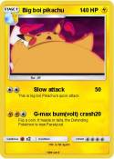 Big boi pikachu