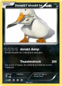 Donald f should