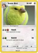 Tennis Bird