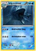 king mosasaur