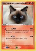 im a mean kitty