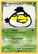 white angry