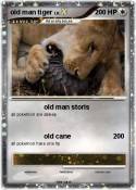 old man tiger