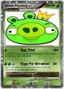 Green Pig king