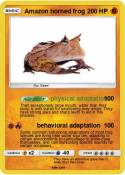Amazon horned