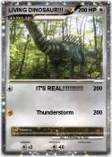 LIVING DINOSAUR