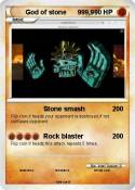 God of stone