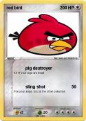 red bird