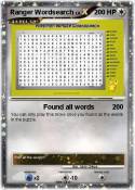 Ranger Wordsear