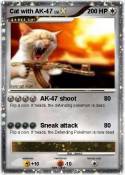 Cat with AK-47