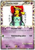 Pikachu naruto