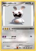 lapin cretin