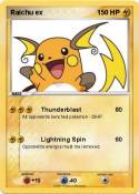 Raichu ex