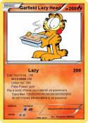 Garfield Lazy