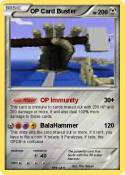OP Card Buster