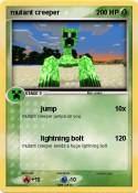 mutant creeper
