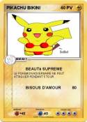 PIKACHU BIKINI