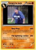 hungry fat dude