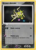 Arceus obscure